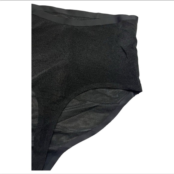 Skims Womens Sheer NWT 
Sculpt High Waisted Thong Light Shapewear Onyx Size XS - Picture 3 of 4